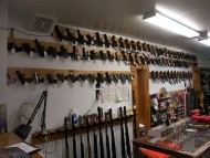 inside the Stone Gun Shop